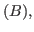 $(B),$