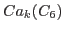 $Ca_k(C_6)$