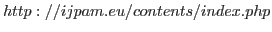 $https://ijpam.eu/contents/index.php$